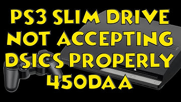 PS3 Slim Drive Not Accepting Discs Properly (450DAA Drive Assembly)