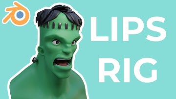 Blender - Advanced Lips Rig! (IN 5 MINUTES!!!)