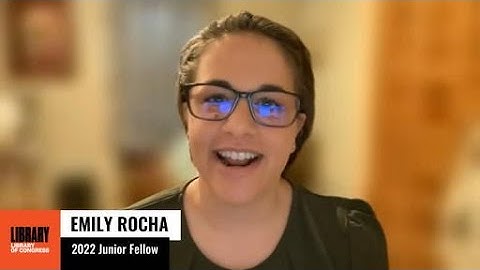 Emily Rocha: 2022 Junior Fellows Program Display Day