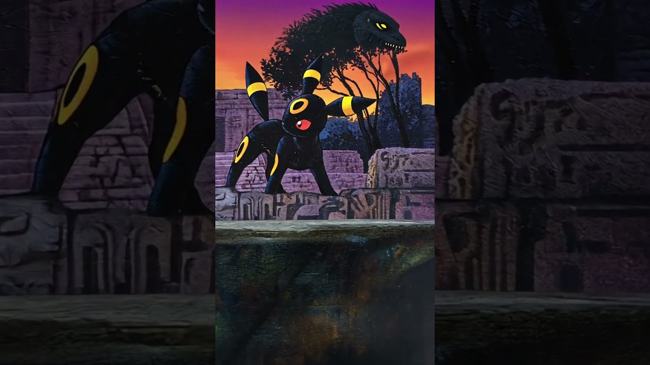 I love this Umbreon card so much!