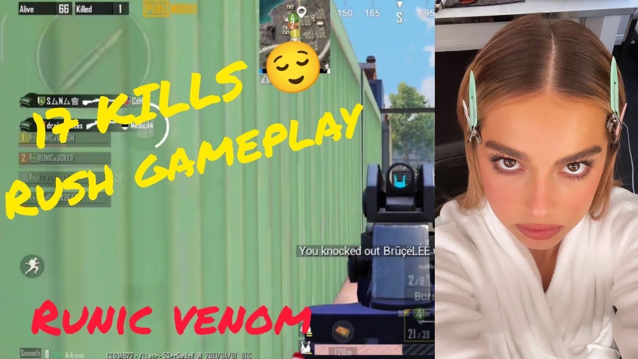 Full RushGameplay RunicVenom | PUBG MOBILE | MI 10T PUBG GAMEPLAY | ROYAL PASS GIVEAWAY ON 1K SUBS