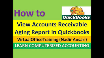 Accounts Receivable Aging Report in Quickbooks (Part 40) : A/R Aging Reports