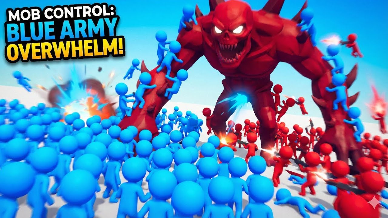 ​"Level 1 vs Level 100: Mob Control God Mode!"