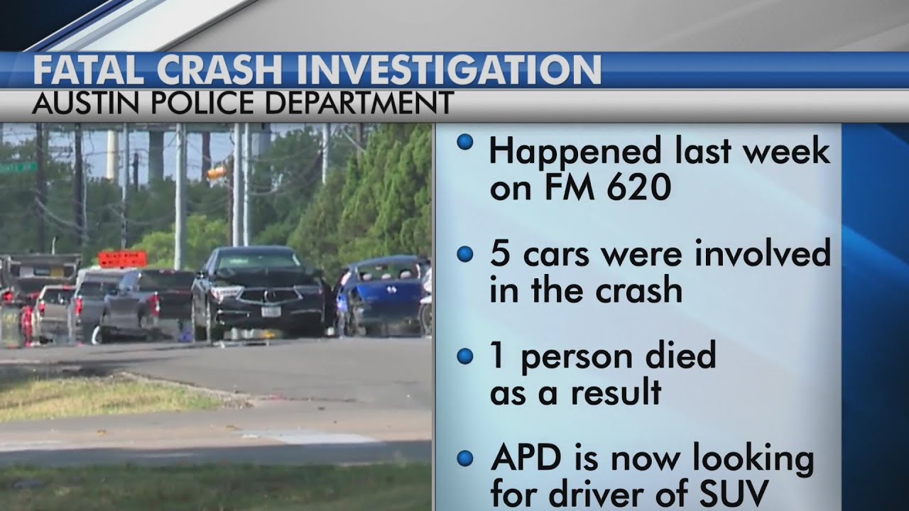 Police looking for driver of SUV that fled fatal northwest Austin crash ...