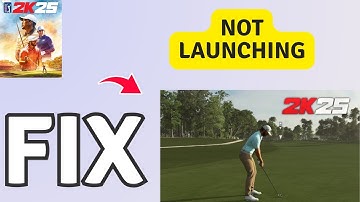 How to Fix PGA TOUR 2K25 not launching on PC