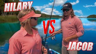 Hilary vs. Jacob - ULTRA CLEAR Water CHALLENGE! (PB BROKEN)