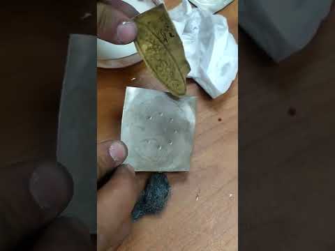 فيديو: ما هي صبغة الفضة المستخدمة؟