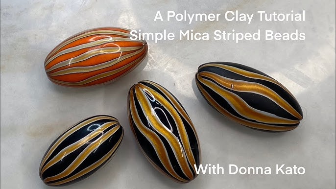 PinkPandaCraftShop: Polymer clay tutorial : Banana cane / slices~