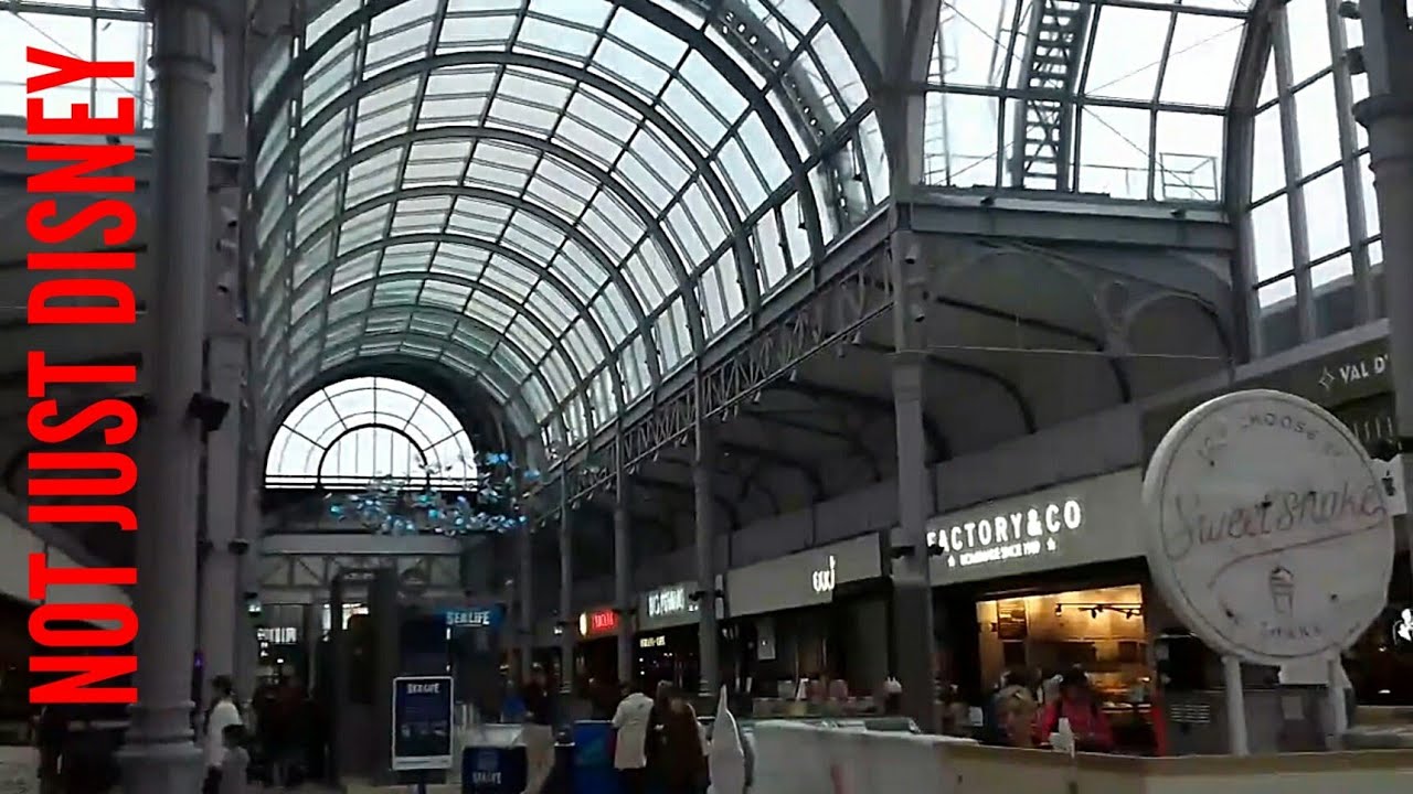 Food Hall at Val d&#39;europe shopping centre near Disneyland Paris. - YouTube