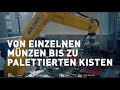 Von einzelnen Münzen bis zu palettierten Kartons - vollautomatisch (Deutsch)