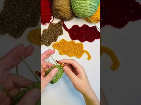 PART 3: How-To Make a Crochet Oak Leaf