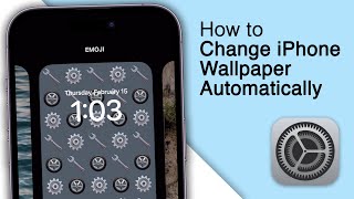 How To Change iPhone Wallpaper Automatically! [iOS 17]