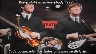 The Beatles - It Won&#39;t Be Long [LIVE] subtitulada en español (Lyrics)