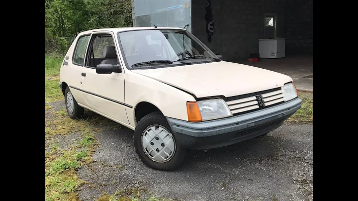 ‘90 Peugeot 205 XL Cold Start