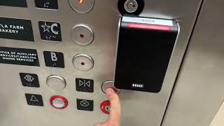 Montgomery Kone Hydraulic Elevator at Lenoir Hall, UNC in Chapel Hill NC.