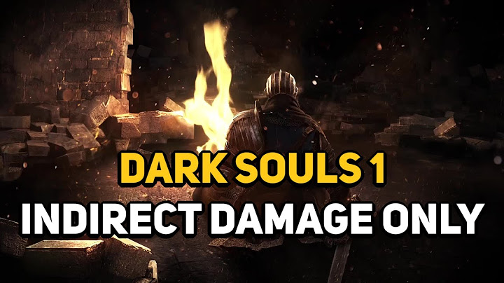 Can You Beat DARK SOULS 1 With Only Indirect Damage?