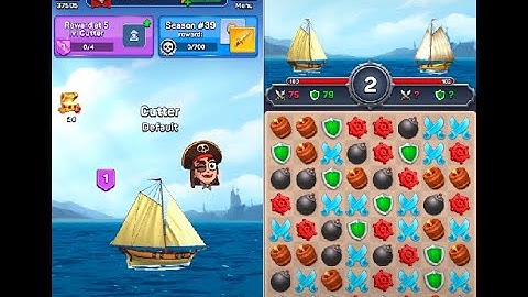 Pirates & Puzzles Match 3 PvP - Gameplay walkthrough 1