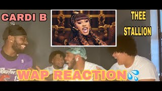 CARDI B & MEGAN THEE STALLION - WAP (OFFICIAL VIDEO) REACTION!