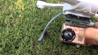 Copper foil on the GoPro eliminates all GPS interference
