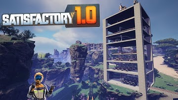 The PERFECT Radio Control Unit Tower of POWER! Satisfactory 1.0 Lets Play Series Ep 22
