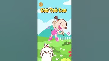 Chú Thỏ Con ơi Chú Thỏ Con 🐇 Nhạc Thiếu Nhi Cho Bé #shorts #nhacthieunhi #chuthocon