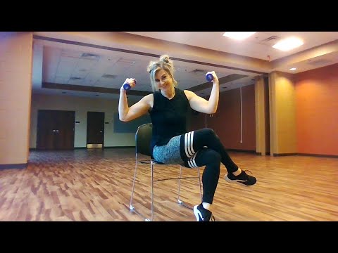 Sexy and I Know It - LMFAO  (Sitting Ab/Hand-Weight Routine)