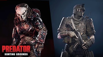 ALL Predator and Fireteam OUTFITS (Showcase) -  Predator: Hunting Grounds