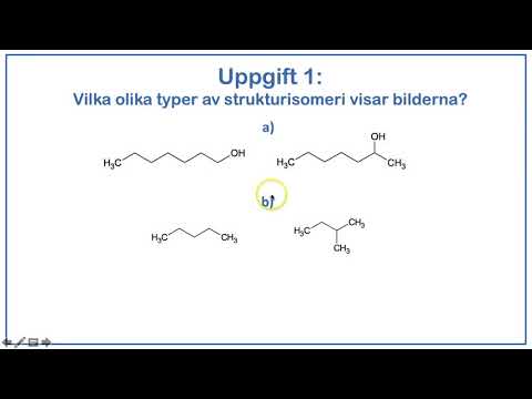 Organiska föreningar del 8 - Struktur-  och stereoisomerer