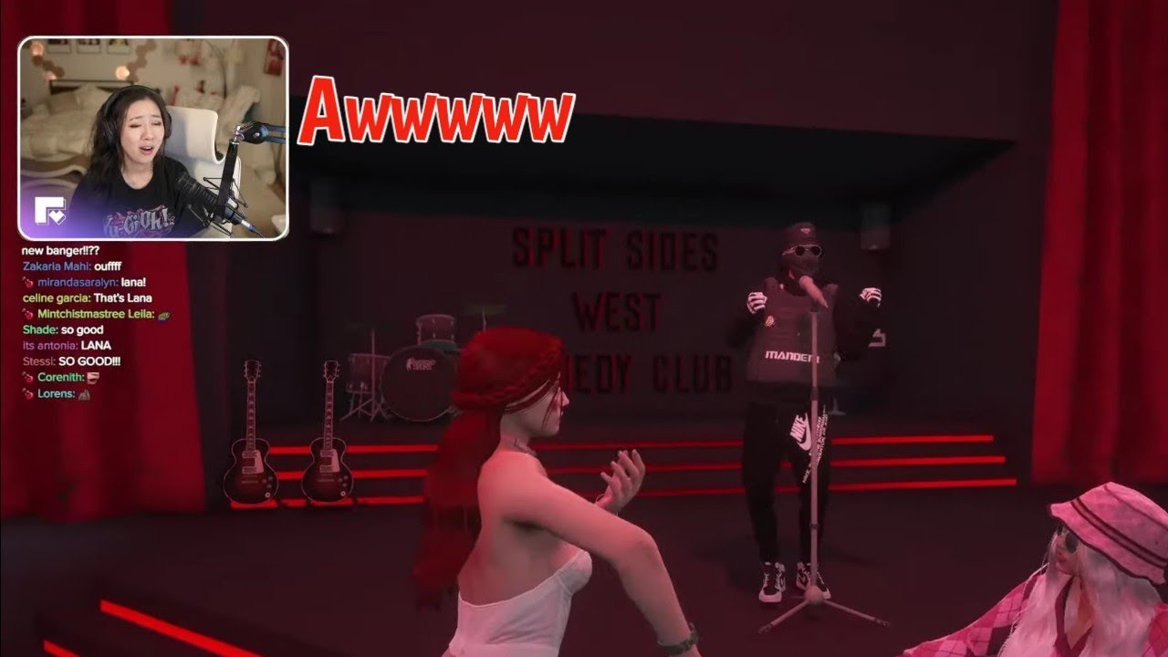 April(Fuslie) Gets Emotional By Tommy T's Song | GTA RP