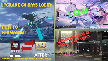 🫣GET UPGRADE MYTHIC LOBBY IN BGMI | HOW TO CONVERT BGMI COLLECTION TIME LIMITED LOBBY TO PERMANENT