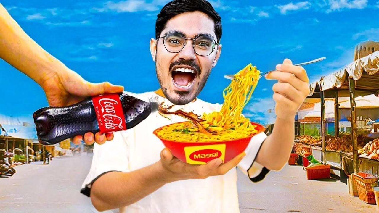 Making Maggie with Black Water   काले पानी से कैसी मैगी बनेगी Boiling Black Water