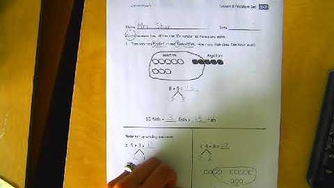 Eureka Math - 1st Grade - Module 2, Lesson 8