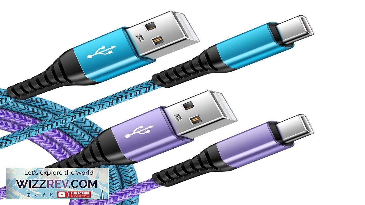 Кабель для быстрой зарядки USB Type-C, кабели для зарядки Android.