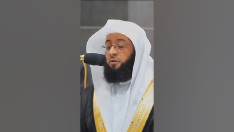 تلاوة رائعة من تسابق الجمال بصوت الشيخ بدر التركي