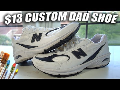 custom dad shoes