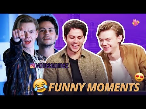 Dylan O'Brien & Thomas Sangster | Funny And Cute Moments