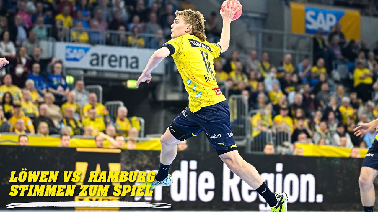 Löwen vs. Hamburg - Stimmen zum Spiel mit Olle Forsell Schefvert