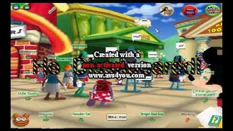 Toontown cog in playground??