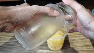 Desah Ide Usaha - Membuat Minuman Segar Yakult Mango Simple Mudah