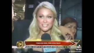 Momento exacto donde el Chino Ántrax se toma la famosa foto con la Paris Hilton screenshot 3