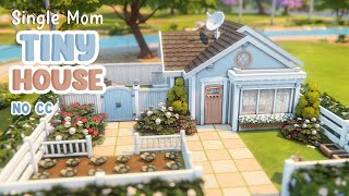 Single Mom Tiny House  Sims 4 Speed Build