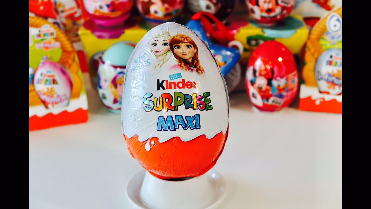 Kinder FROZEN ELSA surprise eggs egg Киндер сюрприз Kinder Huevo