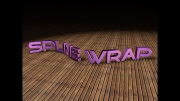 Tutorial Cinema 4D Basic Spline Wrap Deformer
