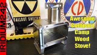 Awesome Temu Portable Stainless Steel Wood Rocket Stove by Iridium242 2,851 views 1 month ago 8 minutes, 51 seconds