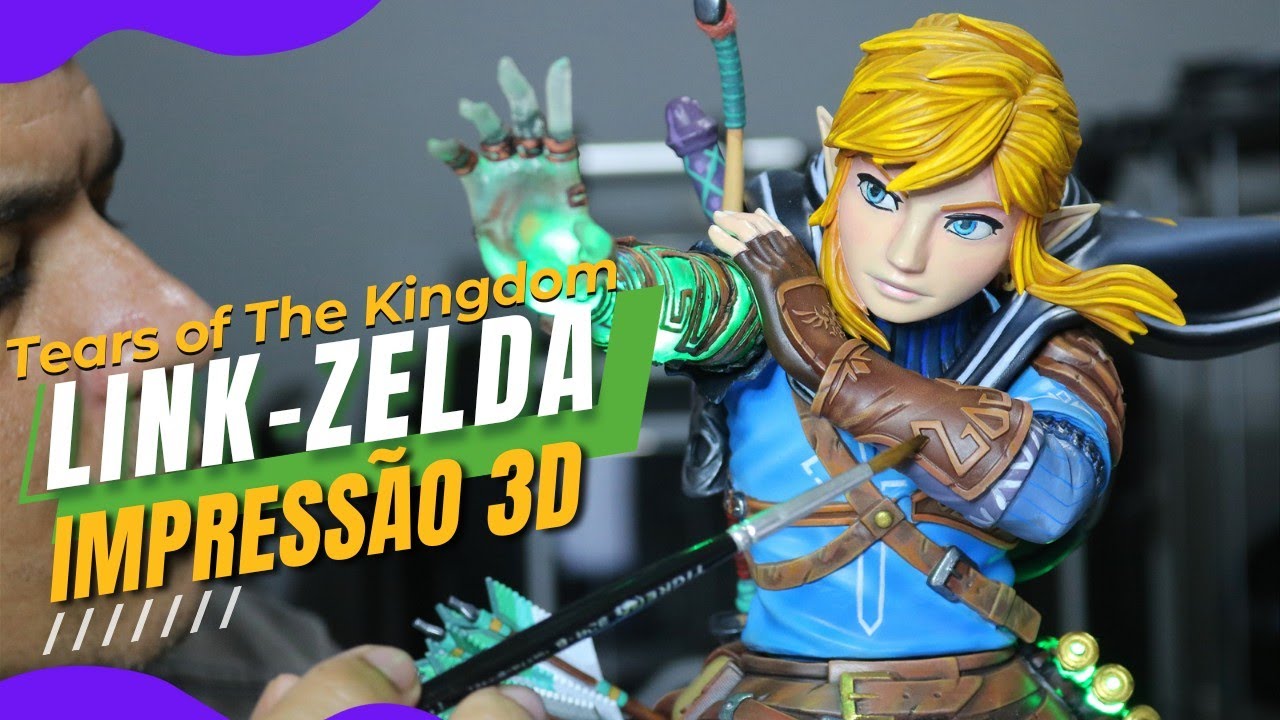 STL file Link Zelda: Tears of the Kingdom - TOTK - Premium statue for 3d  printing 🔗・3D print model to download・Cults