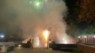 Insane Fireworks at home - iPhone 11 Pro 4K