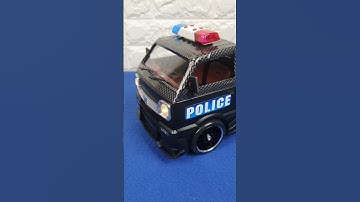 Wpl D12 Tuning Police Rc My Mods Project Custom  #Shorts