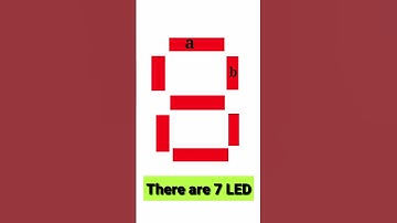 7 segment display📟🤗#shorts #shortsvideo #hobby #electronic