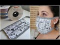 Máscara de Proteção sem Elástico Modelo 2 | Como Fazer | how to sew mask - Bia Feltz