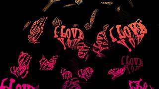 I Love You Overlay Graphic Background Video. Black Screen. screenshot 5